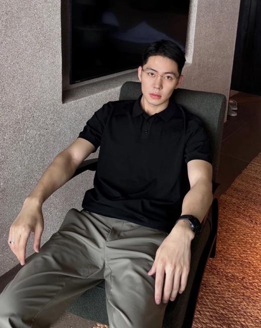 雅鹿高端商务冰感降温六色短袖男士polo衫 商品图0