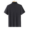 【冰丝】【DLS】大依优型大码拉链款短袖Polo衫翻领加肥加大男士大号弹力透气舒适夏季弹力半袖 商品缩略图7