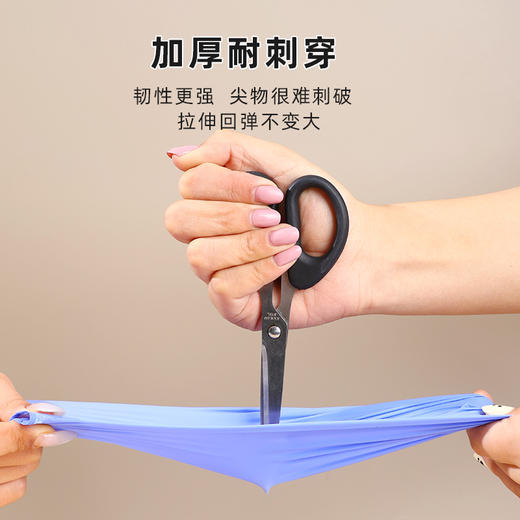 点点橙圆食品级丁晴手套 到手3包90只加厚耐穿刺 商品图4