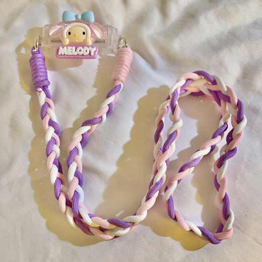 【三丽鸥背夹合集斜跨手机壳链】户外通用手机壳手机挂绳 库洛米美乐蒂  商品图12