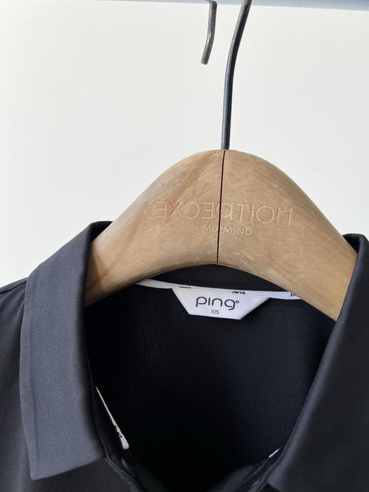 PinG原单打底衫，韩国🇰🇷客供面料，有弹力，质感棒棒的，胸前立体印花，辅料齐全，扣子有L OGO，袖子拼色设计，简约的基础款，细节品质超赞！ 商品图4