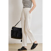 舒柔垂垂裤 轻薄透气 米思阳2025夏季新款职业通勤小脚西装裤百搭休闲裤女1392 商品缩略图5