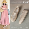 ZHR则则透气网纱渔夫鞋2025新款一脚蹬厚底气质百搭懒人鞋单鞋女 商品缩略图0