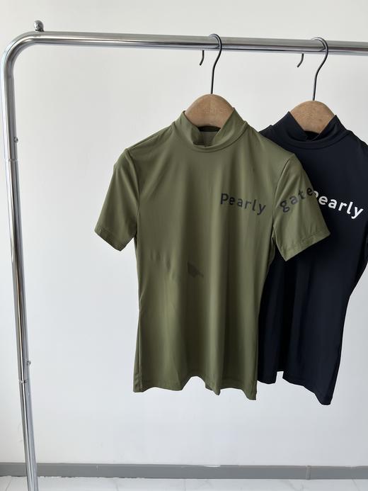 PG原单牛奶丝打底衫，韩国🇰🇷客供面料，弹力大，打球运动必备单品，💕，既防晒又好穿，日常打底穿也很百搭！胸前和袖子有LOGO印花！立体洋气！ 商品图1