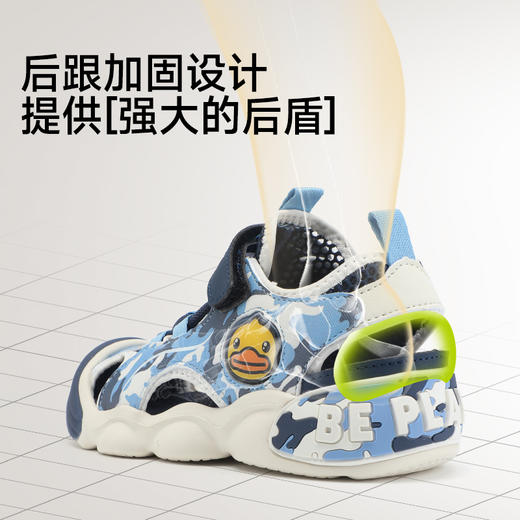 B.Duck小黄鸭童鞋夏季常规凉鞋24-30 B2686861 商品图6