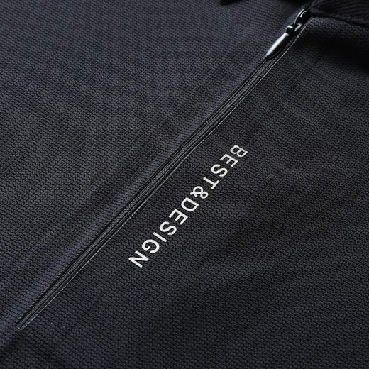 【DLS】大依优型大码拉链款短袖Polo衫翻领加肥加大男士大号弹力透气舒适夏季弹力半袖 商品图2