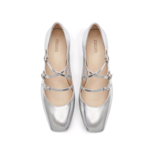 【云粉节】【思加图】BF思加图2025秋季新款浅口粗跟玛丽珍鞋女鞋高跟复古女单鞋ECL01，吊牌价1290，活动价950 商品图1