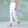 乔万尼裤子女新款爆款夏季薄款白色西装裤EM2F705 商品缩略图1