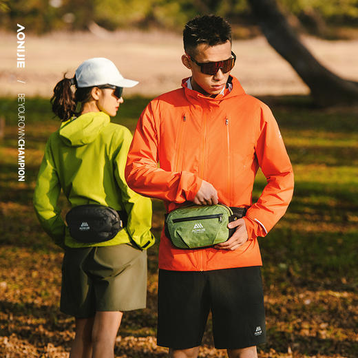 奥尼捷徒步腰包轻量化大容量分层收纳耐磨防泼水运动腰包户外运动徒步登山腰包FH2502 商品图2