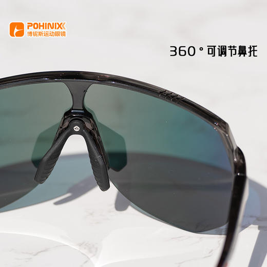 博铌斯专业运动马拉松跑步近视眼镜自行车骑行太阳眼镜护目镜男女 商品图5