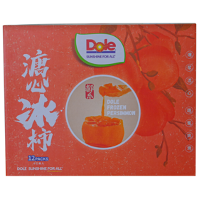 都乐Dole溏心冰柿12枚