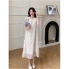 *孕妇装哺乳期夏季新款国风时尚圆领小飞袖宽松显瘦可外穿刺绣连衣裙M-2XL 商品缩略图1