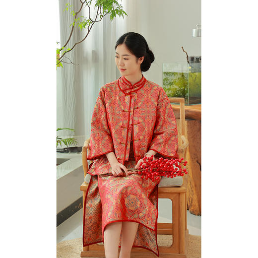 【2025门店同款】套装（外套25705290+连衣裙25707289-和合美美） 商品图2