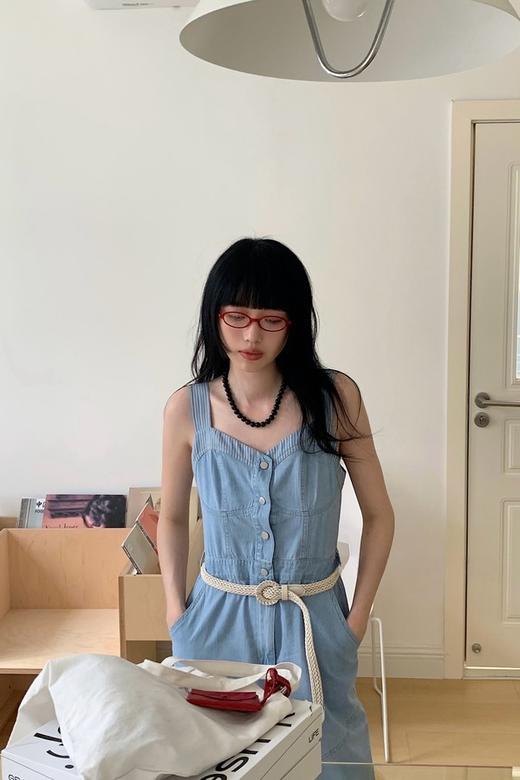 SUMMER & SAGE 百搭编织度假风腰带 20499 商品图1