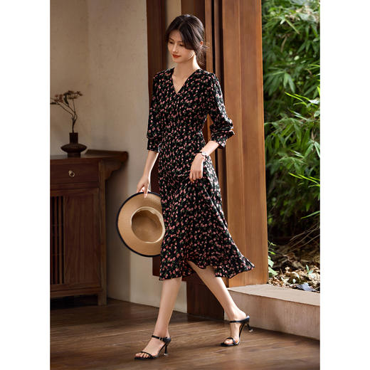 初夏氛围感碎花裙，显瘦藏肉，出片率MAX【72小时发货】 商品图8