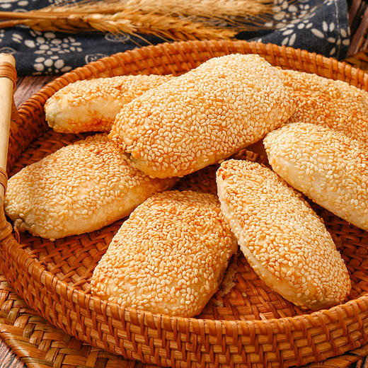 五星酒店雪花酥饼 葱花饼 芝麻饼  萝卜饼  好吃到停不下来 商品图9
