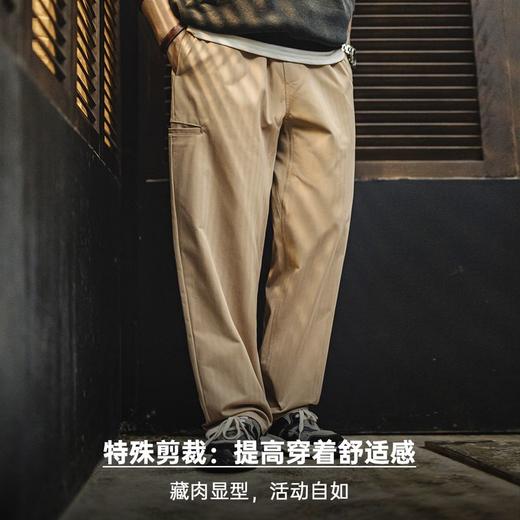工装优选 美式人字纹Easypants休闲裤cleanfit直筒锥形长裤子男秋 商品图2