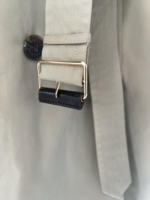 韩国🇰🇷哈🐶经典风衣，客供面料辅料，专柜品质，细节超赞，很有特点的一款风衣，双领设计，格子领可拆卸，内搭一个可拆卸的格子马甲，内里格子马甲含毛，更佳防寒保暖 商品图6