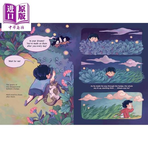 【中商原版】明和神奇的米粒 Minh and the Magic Grains of Rice 英文原版 儿童绘本 图画故事书 亲子读物 进口童书 精装 商品图4