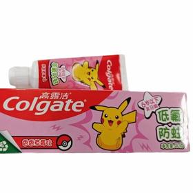 高露洁40g草莓味儿童牙膏2-5岁