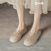 ZHR则则透气网纱渔夫鞋2025新款一脚蹬厚底气质百搭懒人鞋单鞋女 商品缩略图5
