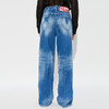 DSQUARED2 女士 Traveller  徽标标签休闲牛仔裤 浅蓝色 S72LB0857 S30342 470 商品缩略图2