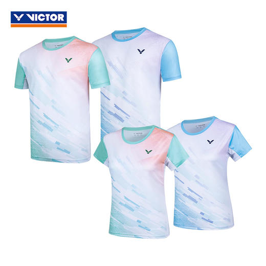 胜利威克多 男女同款 运动针织T恤 T-50022 / T-51022 商品图0