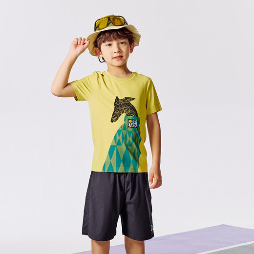 UTO儿童时尚萌宠运动短袖 商品图1