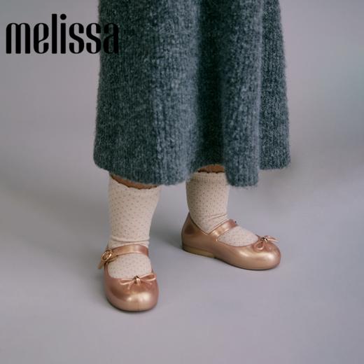 Melissa/梅丽莎 春秋蝴蝶结搭扣休闲时尚复古小童单鞋32803 商品图2
