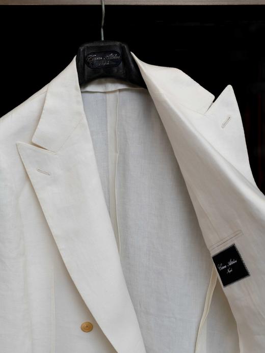 Cesare Attolini 白色亚麻单西 商品图14