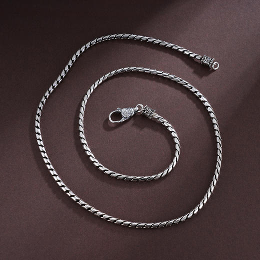 子佩集S925银【墨染】项链【RTS074-D】纯银2503 商品图3