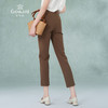 乔万尼秋冬浅棕色新品显瘦铅笔裤EM2F703 商品缩略图4