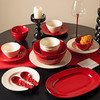 摩登主妇法式新婚餐具结婚订婚礼物送新娘新人家用乔迁碗碟盘套装 商品缩略图3