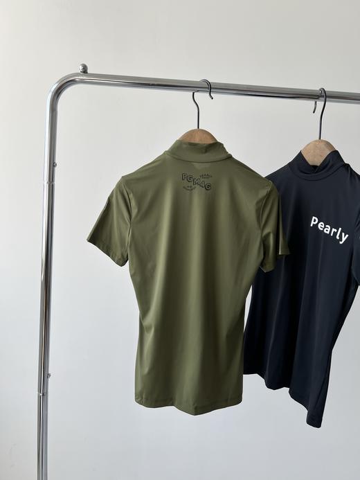 PG原单牛奶丝打底衫，韩国🇰🇷客供面料，弹力大，打球运动必备单品，💕，既防晒又好穿，日常打底穿也很百搭！胸前和袖子有LOGO印花！立体洋气！ 商品图6