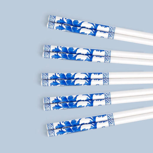 「天然竹筷！品质款」青花瓷一次性筷子独立包装 家用筷子一次性一包竹筷筷子餐饮用具 商品图2