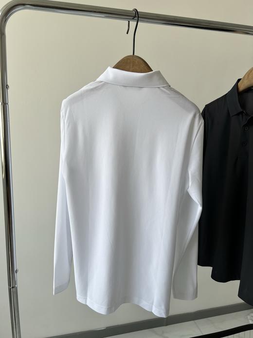 F G长袖高尔夫🏌打底衫，面料超有质感，舒服透气孔，既上档次，又舒服，日常穿搭和运动都是不错的选择，胸前重工刺绣🪡，侧缝拼接！干净百搭！ 商品图8