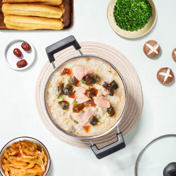 德铂汤锅不锈钢煲汤锅燃气电磁炉通用20cm 商品图1