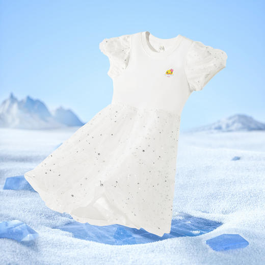 B.Duck小黄鸭童装夏季女童连衣裙110-160 BF2580911 商品图1