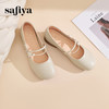 预售7天|Safiya/索菲娅2025法式温柔风浅口方圆头百搭玛丽珍单鞋SFD1111401 商品缩略图5