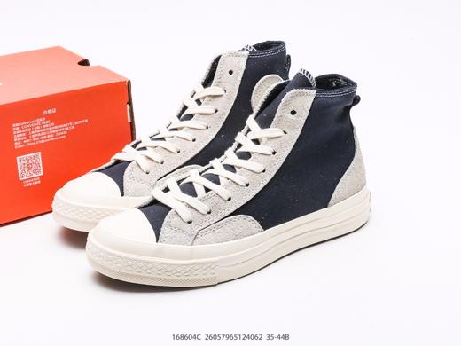 匡威CONVERSE高帮拼色休闲帆布鞋男女鞋 商品图8