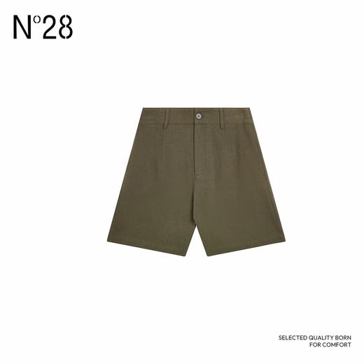 【破价】N°28 2025夏季新款百搭设计师女士裤子显瘦短裤895242K266 商品图2