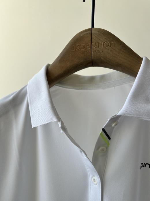 福利款💕💖，福利福利💕PING家原单T，韩国🇰🇷客供面料，棉混纺材质，面料有弹力，舒服有弹力，领口位置印花撞色，更是增加亮点，后面领子更是好看，双层领子，撞色拼接，印花LOG O，数量不多！ 商品图4