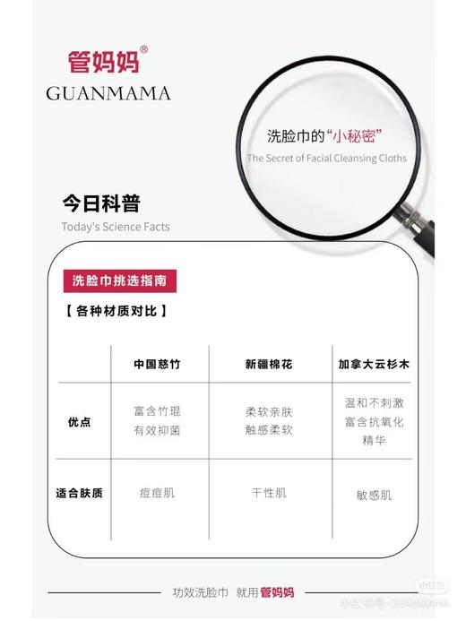 管妈妈油性肌洗脸巾100p 商品图4