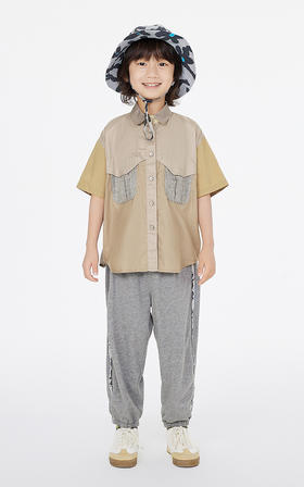 jnby  25年夏款  短袖衬衣  1P5210410