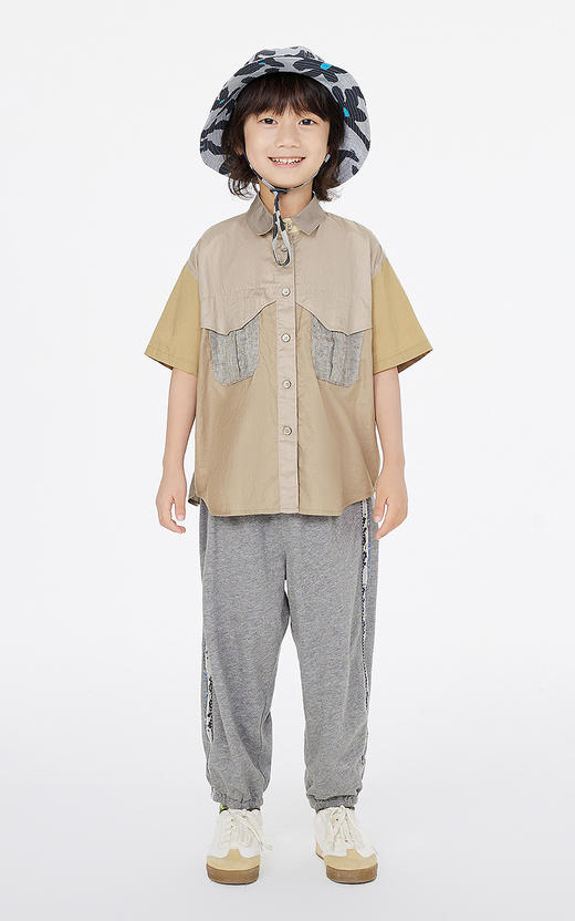 jnby  25年夏款  短袖衬衣  1P5210410 商品图0