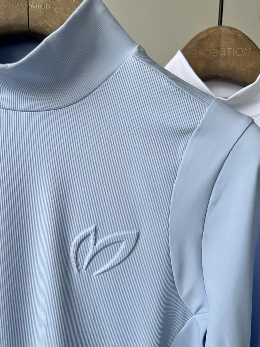 25新款，兔耳朵原单打底衫，原单货，超级好看的一款，牛奶丝罗文拼接，质感超赞，袖子拼接更是亮点，胸前立体LOG O，数量不多！ 商品图4