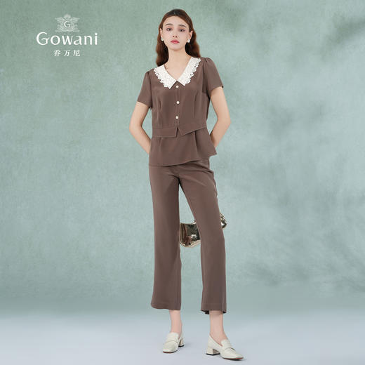 乔万尼桑蚕丝衬衫重磅28mm真丝夏新款优雅EM2C805 商品图3