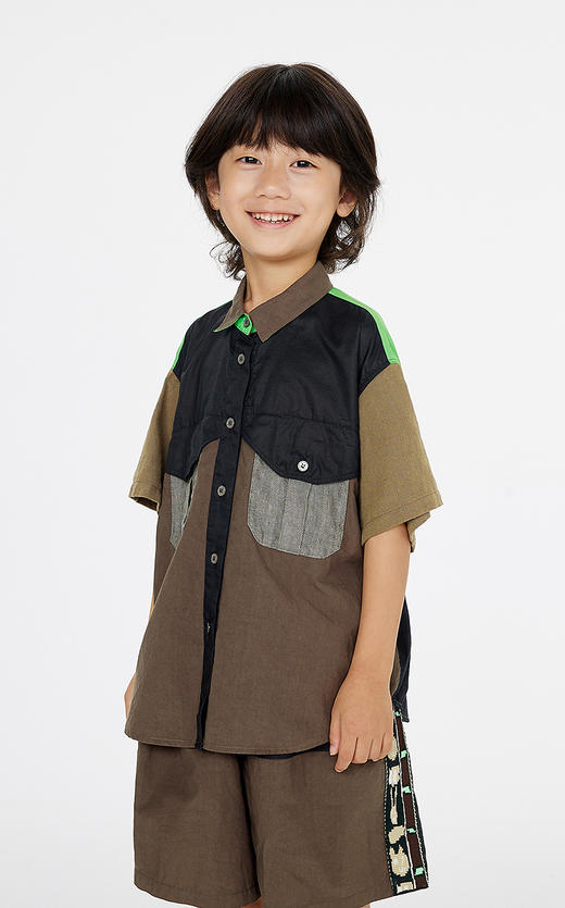 jnby  25年夏款  短袖衬衣  1P5210410 商品图9