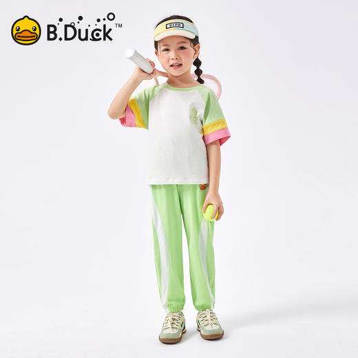 【冰感】B.Duck小黄鸭童装夏季防蚊裤长裤105-150 BF2563020 商品图2