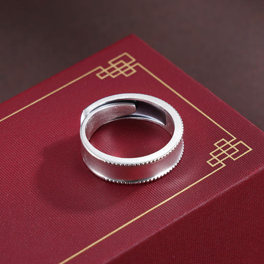 子佩集S999银【静明】戒指【Q006】纯银2503 商品图3